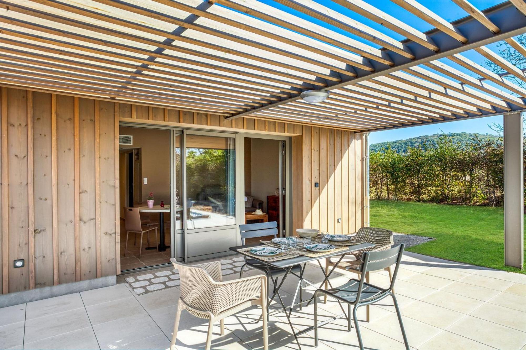 La Plaine Aux Etoiles - Maison Individuelle Avec Piscine Balneo Privative Et Jardin Домм Экстерьер фото